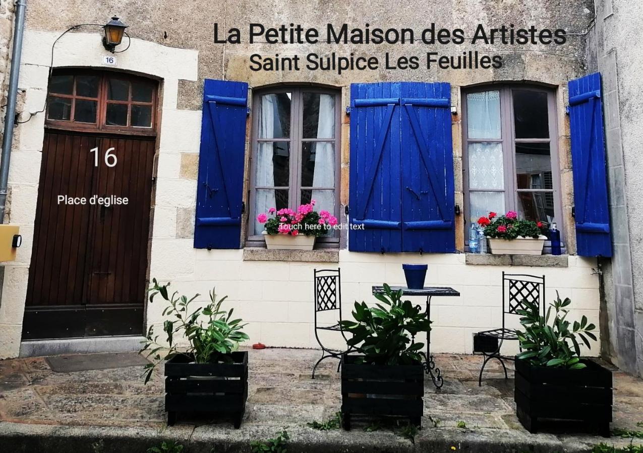 Villa La Petite Maison Des Artiste Saint-Sulpice-les-Feuilles Exterior foto